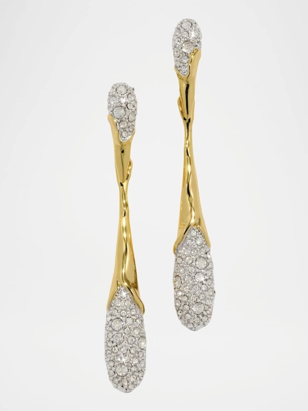 Alexis Bittar Solanales Linear Crystal Teardrop Earring